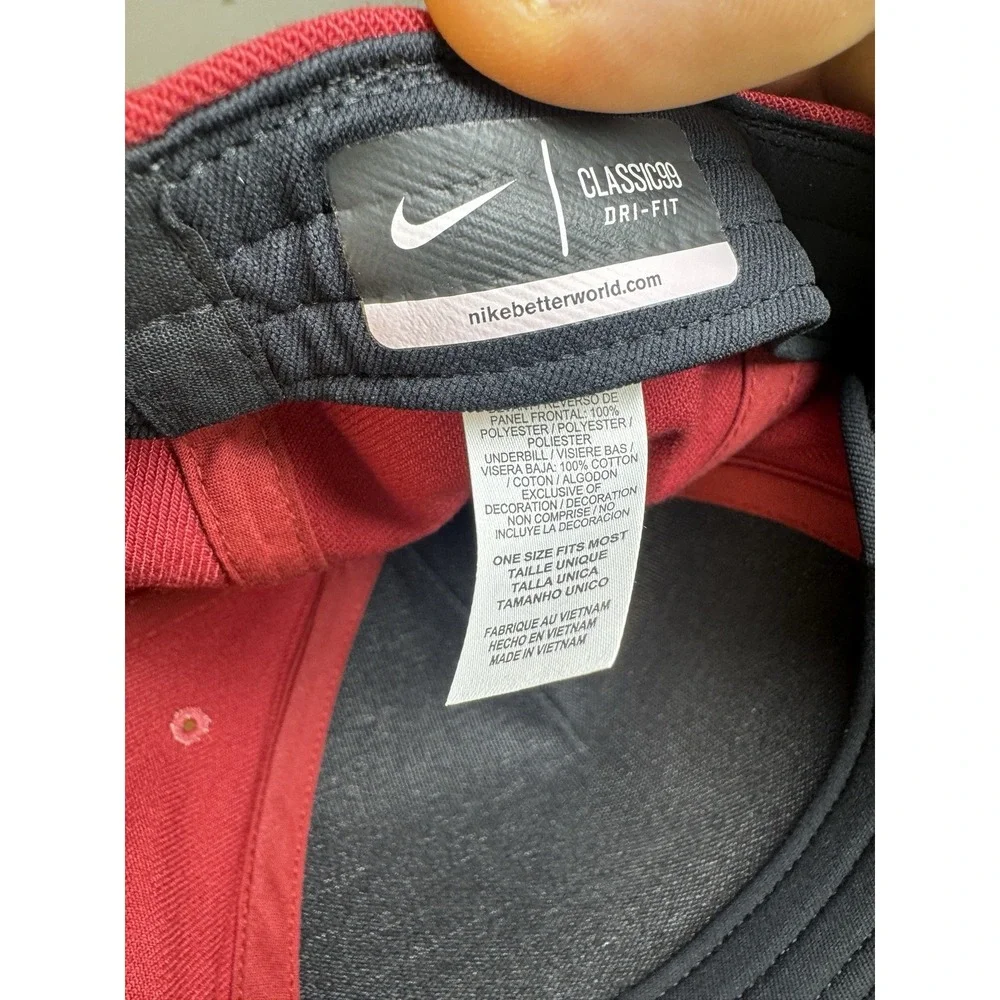 Nike Oklahoma Sooners Verbiage Swoosh Flex DNA Navy‎ Classic 99 Hat